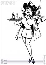 coloriage-infirmiere-1